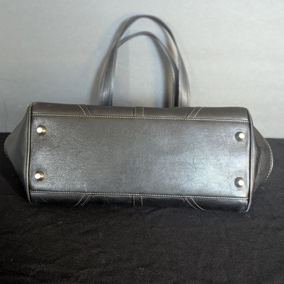 Coach  Black Leather Shoulder Bag Horsebit Vintage Authentic - Picture 7 of 13